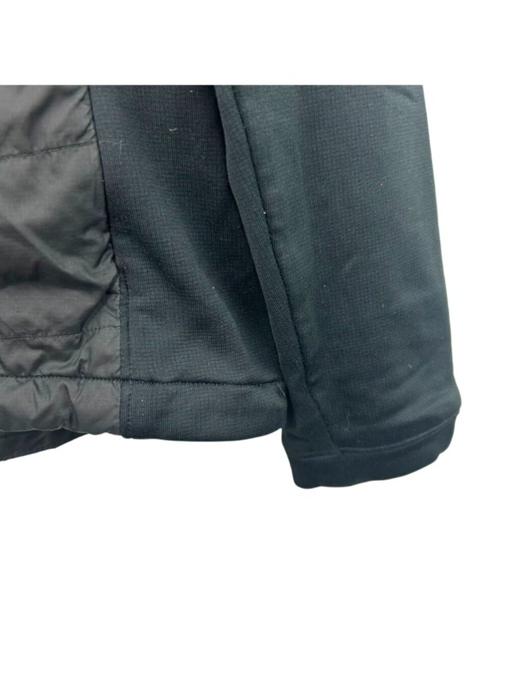 The North Face Jacket Womne's Size Medium Black Down Hybrid Full Zip Primaloft - Picture 11 of 13